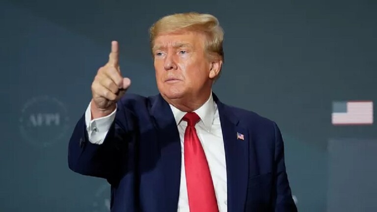 الرئيس الأمريكي السابق دونالد ترامب